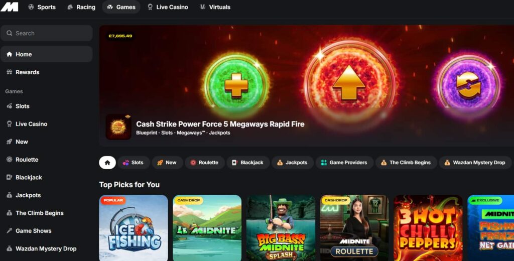 midnite casino site